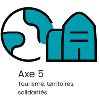 Axe 5 Tourisme, territoires, solidarité  logo